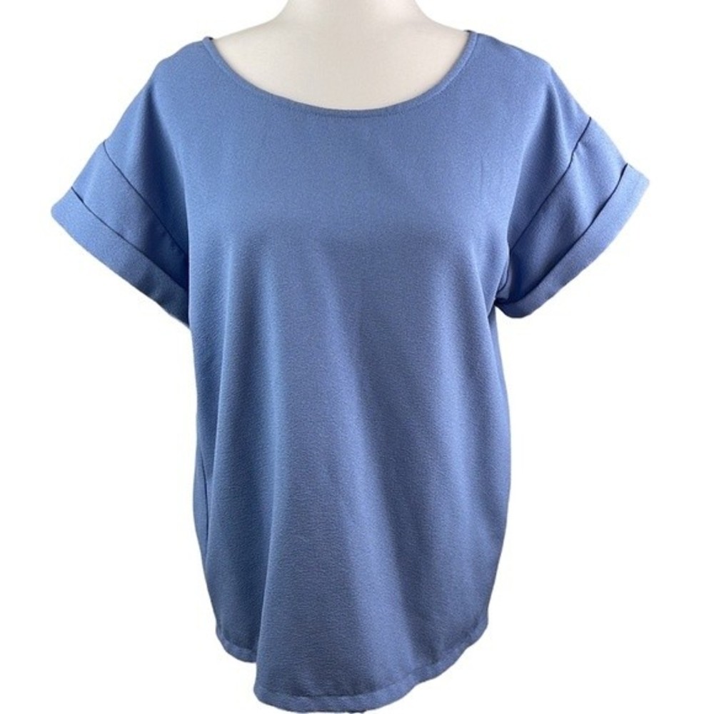 ICHI top in a blue color size Medium